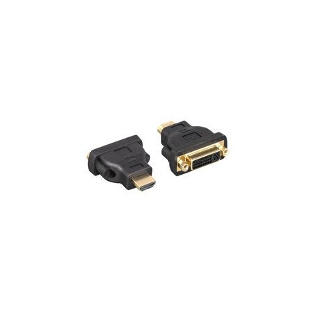 Cable Wholesale DVI-D to HDMI Adapter, DVI Female to/from HDMI Male 30HD-00320